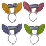 Serre-tête en oreilles de lapin de Pâques - 1