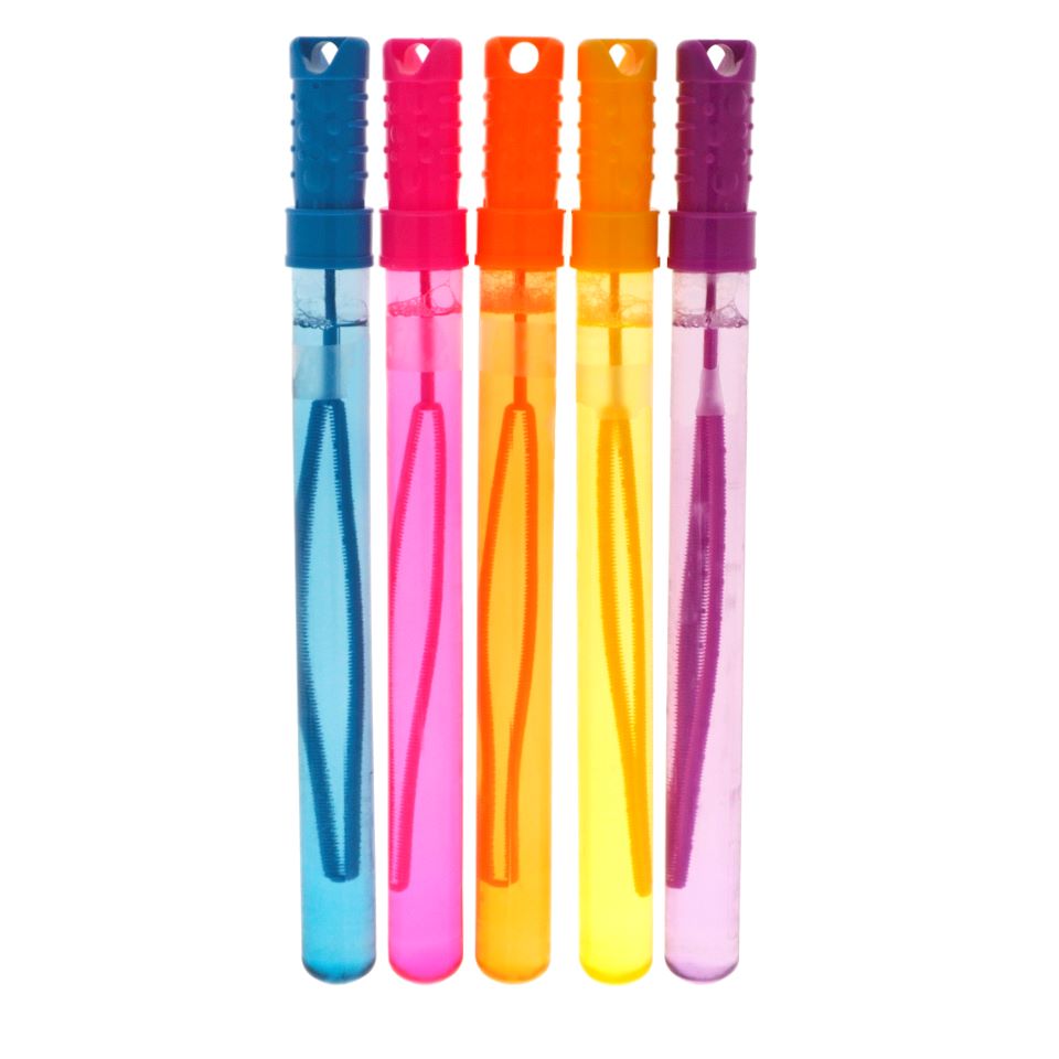 5Pk 4.5oz Bubble Wand In Display