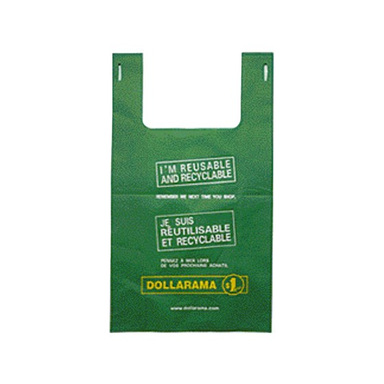 Small Bilingual Dollarama Eco Bag