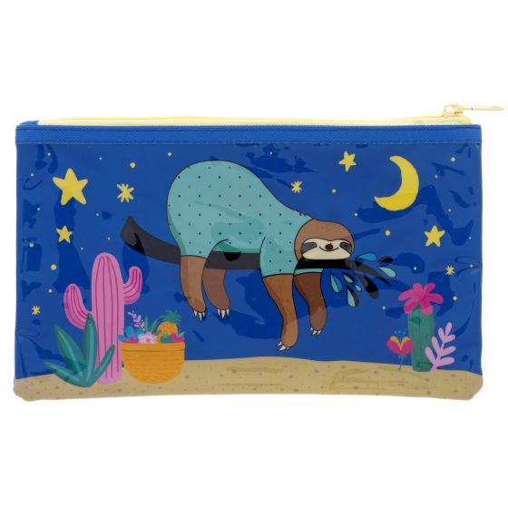 Pencil case with animal print design