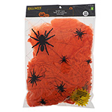 Toile d'araignées de couleur pour l'Halloween