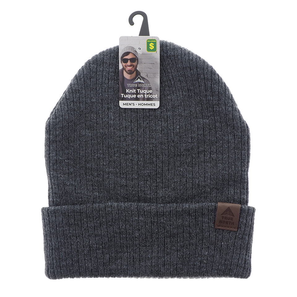 Men's Knit Tuque with Cuff