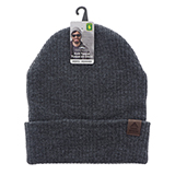 Tuque en tricot avec manchette pour hommes - 0