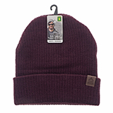 Tuque en tricot avec manchette pour hommes - 3