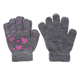 Paq. de 2 paires de gants tricotés pour jeunes - 0