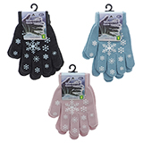 Paq. de 2 paires de gants tricotés pour jeunes - 2