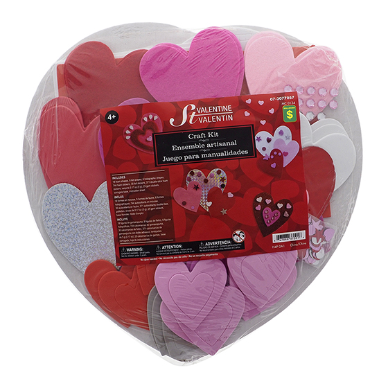 Valentine Hearts Craft Kit