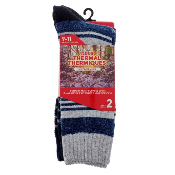 2PK of Thermal Outdoor Socks for Men