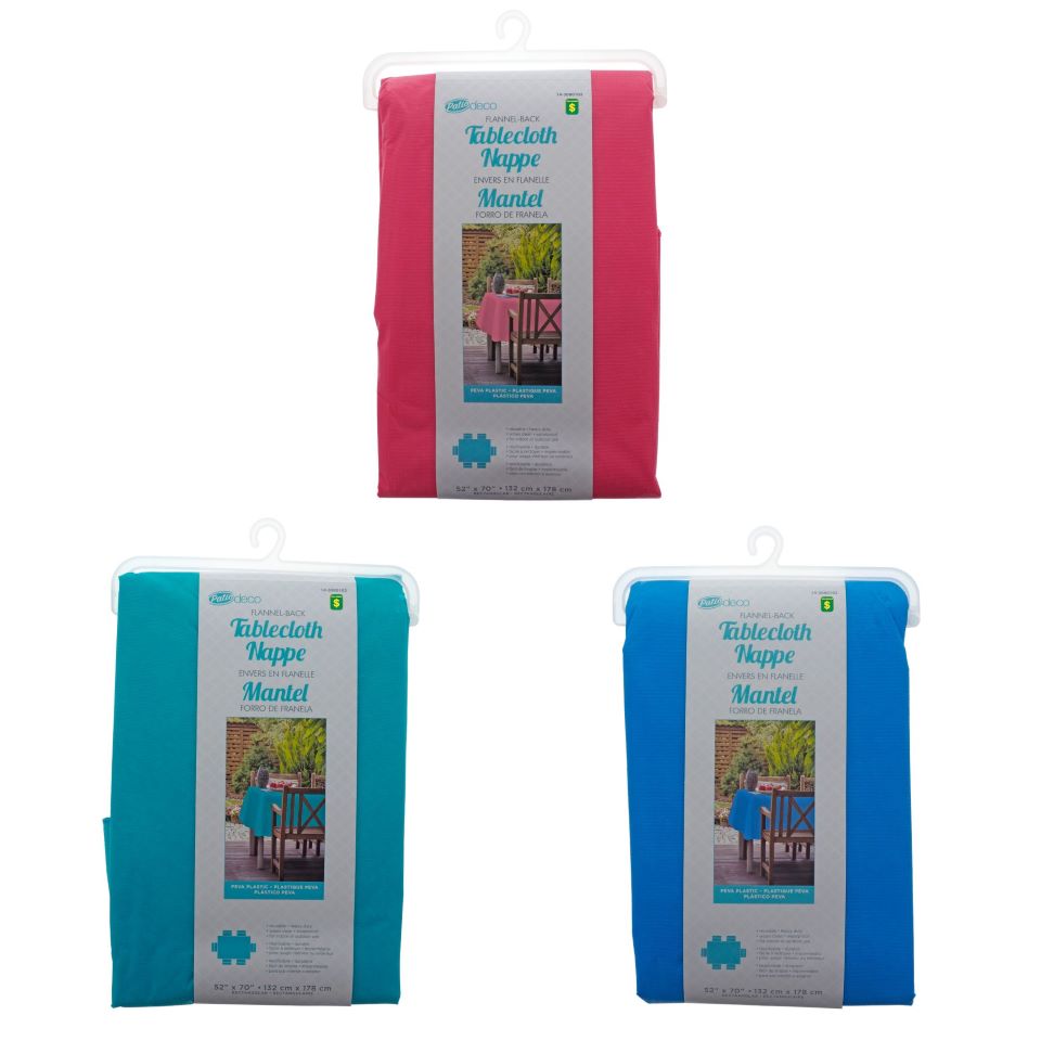 Nappes de tables en flanelle