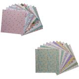 Papiers à motifs artisanaux 12" - 2