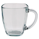 Tasse carré en verre - 0
