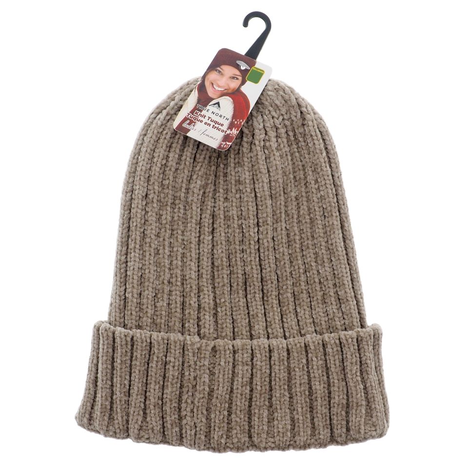 Ladies Chenille Rib Hat with Cuff