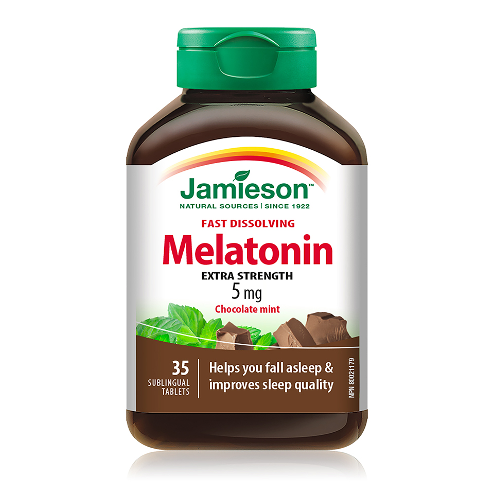 Melatonin 5 mg Chocolate Mint Flavour