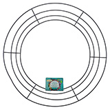 Cadre de couronne de 18" - 0