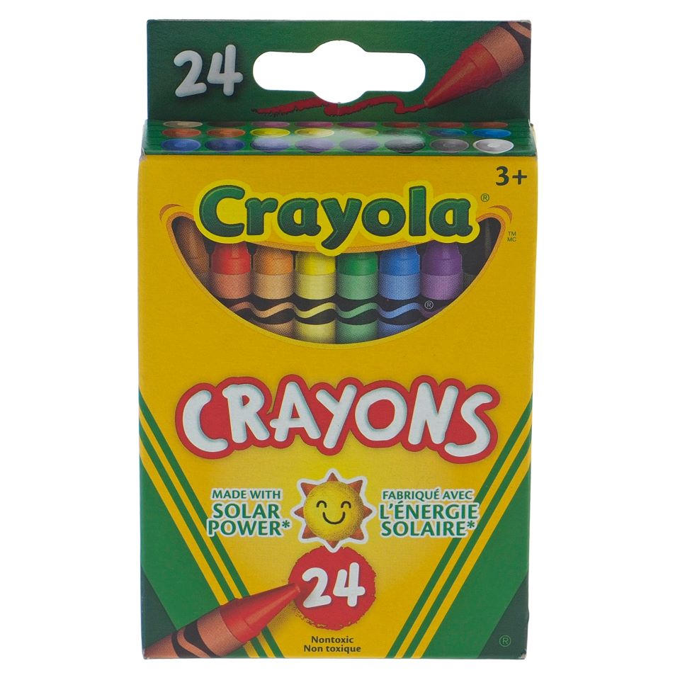 Paq de 24 crayons Crayola