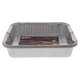 Paq. de 3 moules à gâteau carrés en aluminium  - 8" x 8" - 0