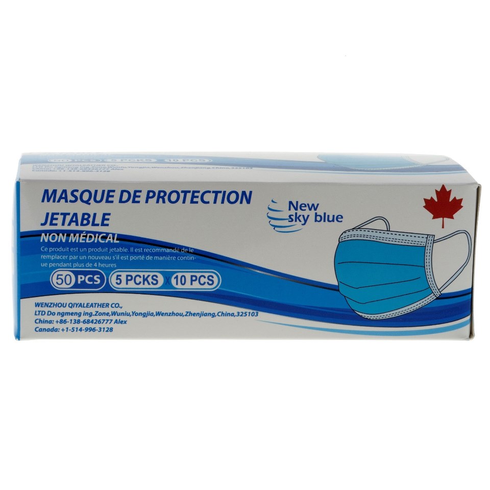 50PK 3 Ply Non Medical Disposable Mask