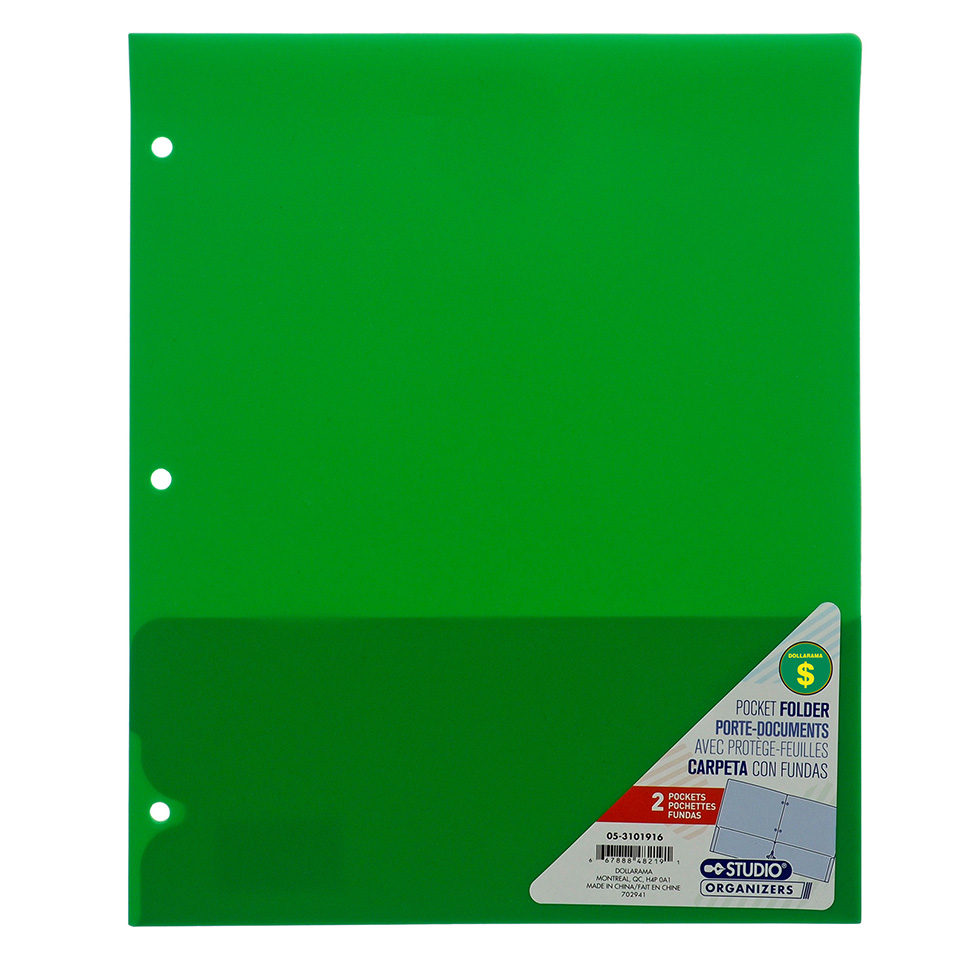 Plastic Dividers with Pocket