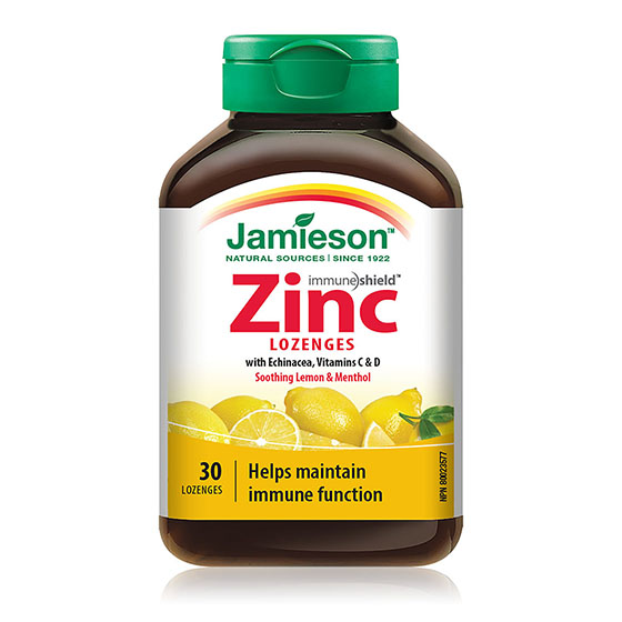 Zinc Lozenges Lemon Flavour